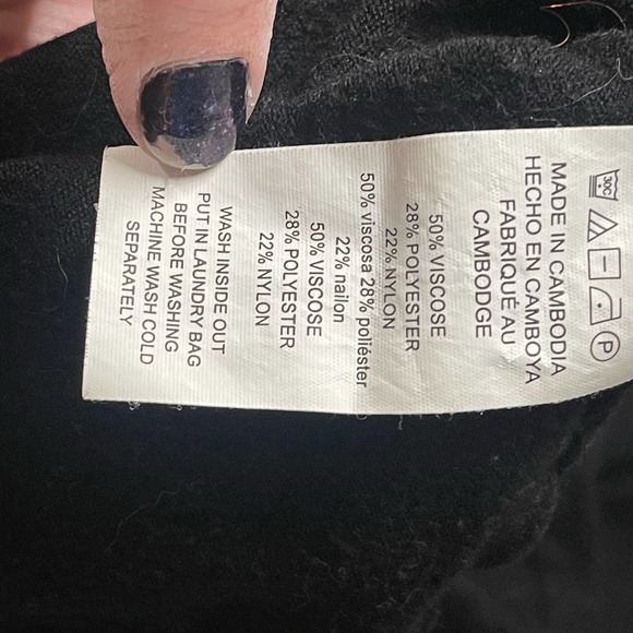 Michael Kors Black Sweater Long Sleeve SZ XL RN 111818 - Picture 5 of 9